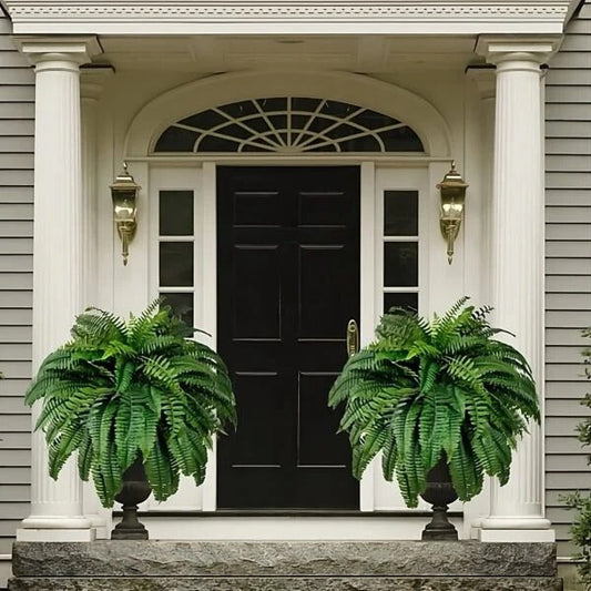 UV-Resistant Faux Boston Fern with Adjustable Stems