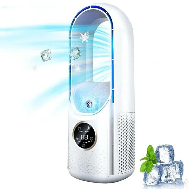 Blade-Free Quiet Portable Cooler for Efficient Airflow