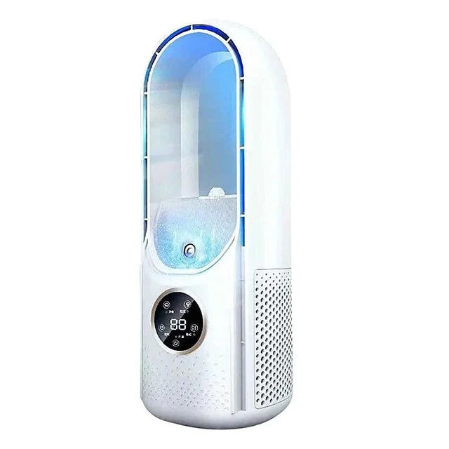 Blade-Free Quiet Portable Cooler for Efficient Airflow