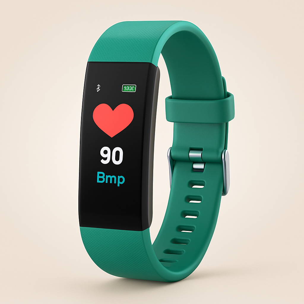 Senior-Friendly Smartwatch with Health and Fitness Monitoring