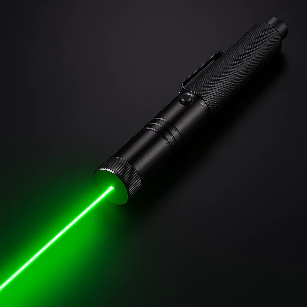 Long-Range Laser Pointer Torch with Adjustable Focus