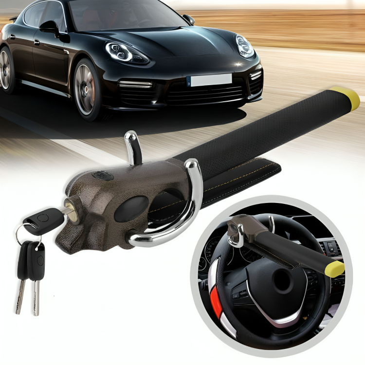 Heavy Duty Car Steering Wheel Security Lock for Enhanced Protection