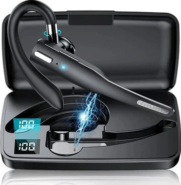 Trucker Bluetooth 5.1 Dual Mic Noise Cancelling Wireless Headset/Earpiece