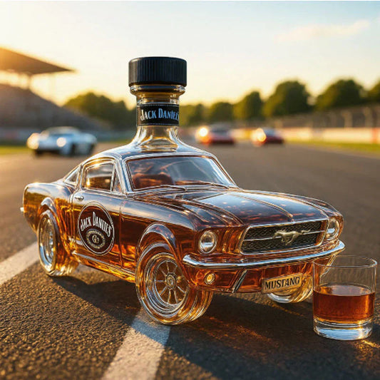 Limited Edition Bronco Whiskey Flask | Stylish Decorative Bottle