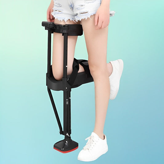 Hands-Free Knee Support Crutch