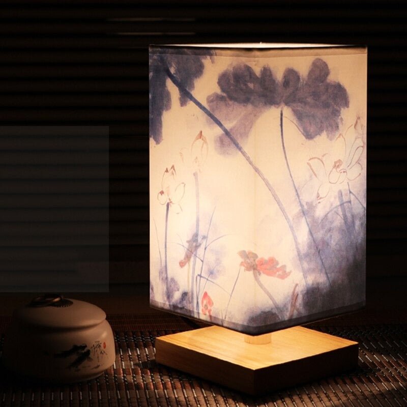Paper Table Lamp | Japanese-Scandinavian Design | Cozy Warm Light