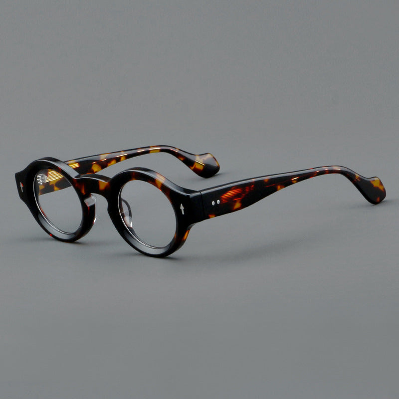 Unisex Vintage-Style Acetate Eyeglass Frames | Lightweight & Adjustable
