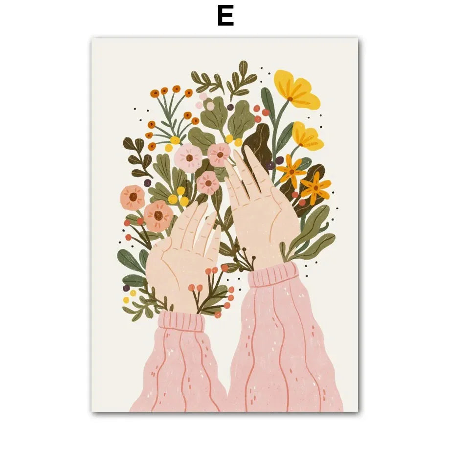 Rosio Fashion Girl Canvas Print