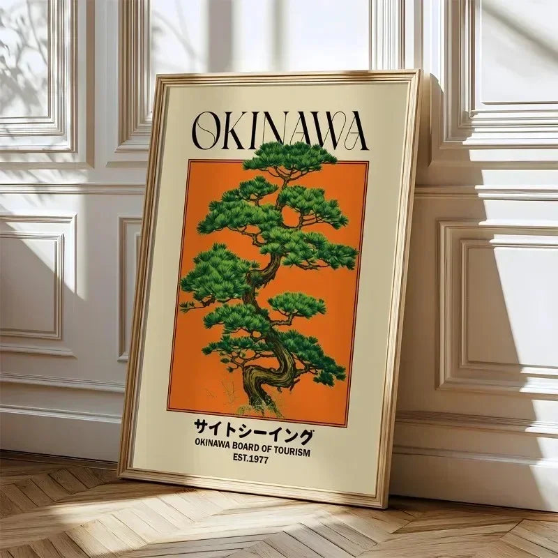 Mossstone Okinawa Canvas Poster
