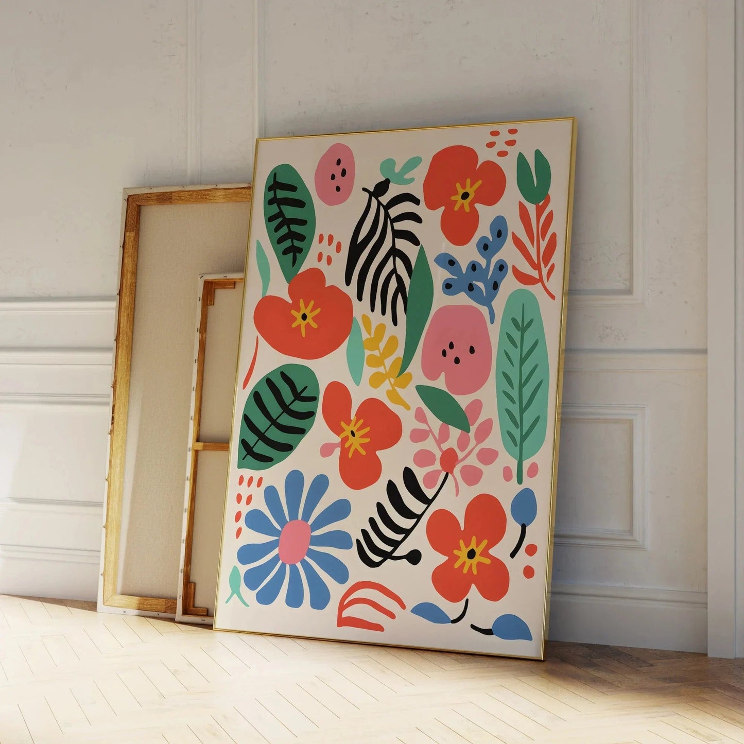 Elisse Flowers Canvas Painting