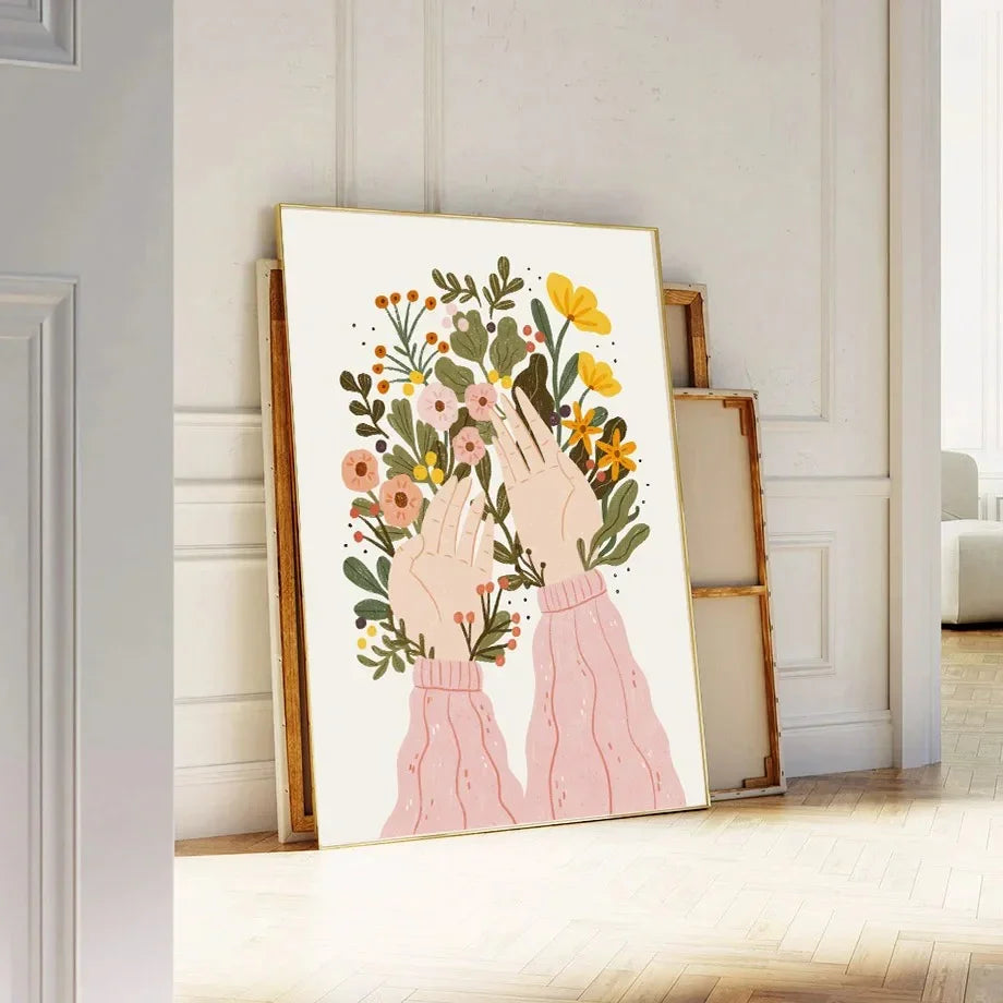 Rosio Fashion Girl Canvas Print