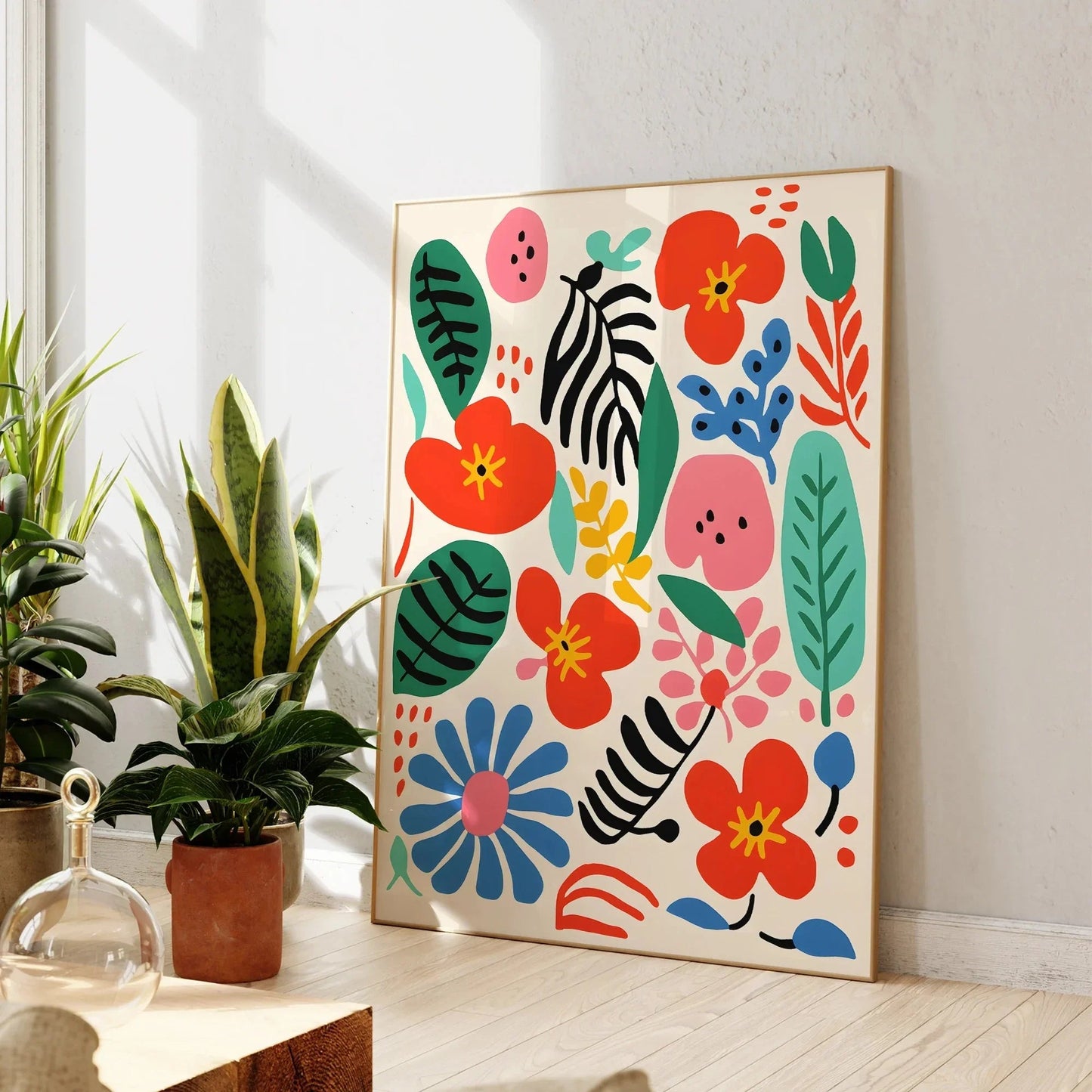 Elisse Flowers Canvas Painting