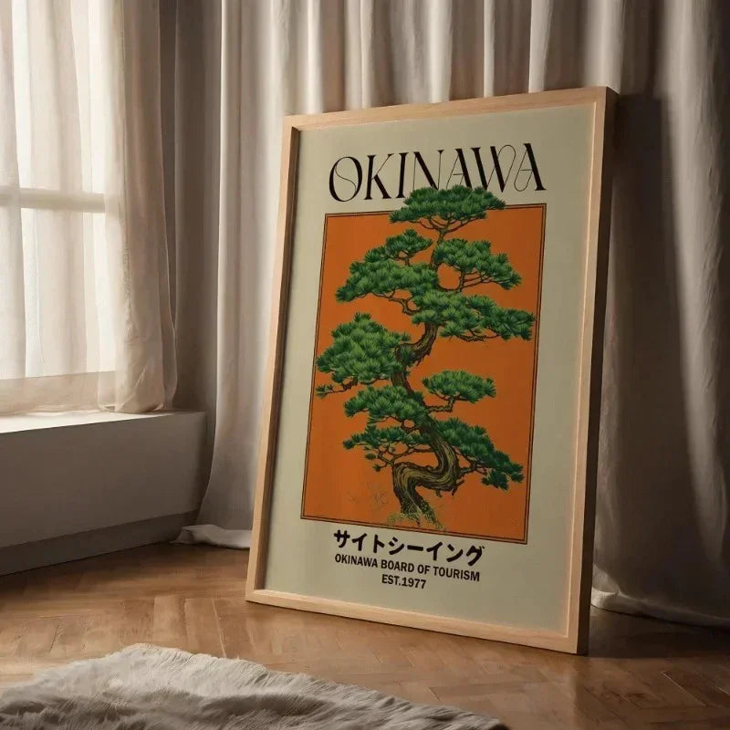 Mossstone Okinawa Canvas Poster