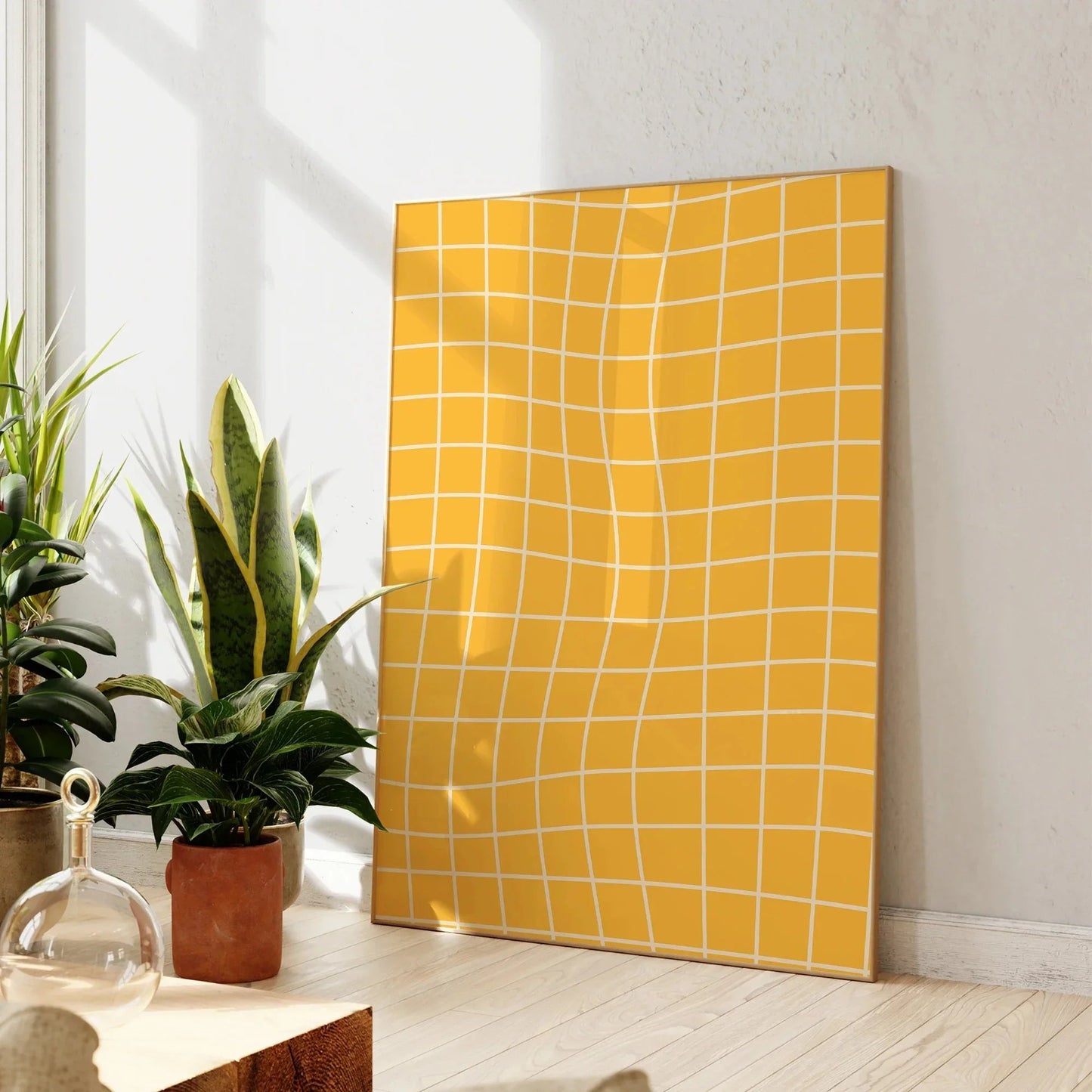 Aurian Yellow Brooks Canvas Livine Oakfield