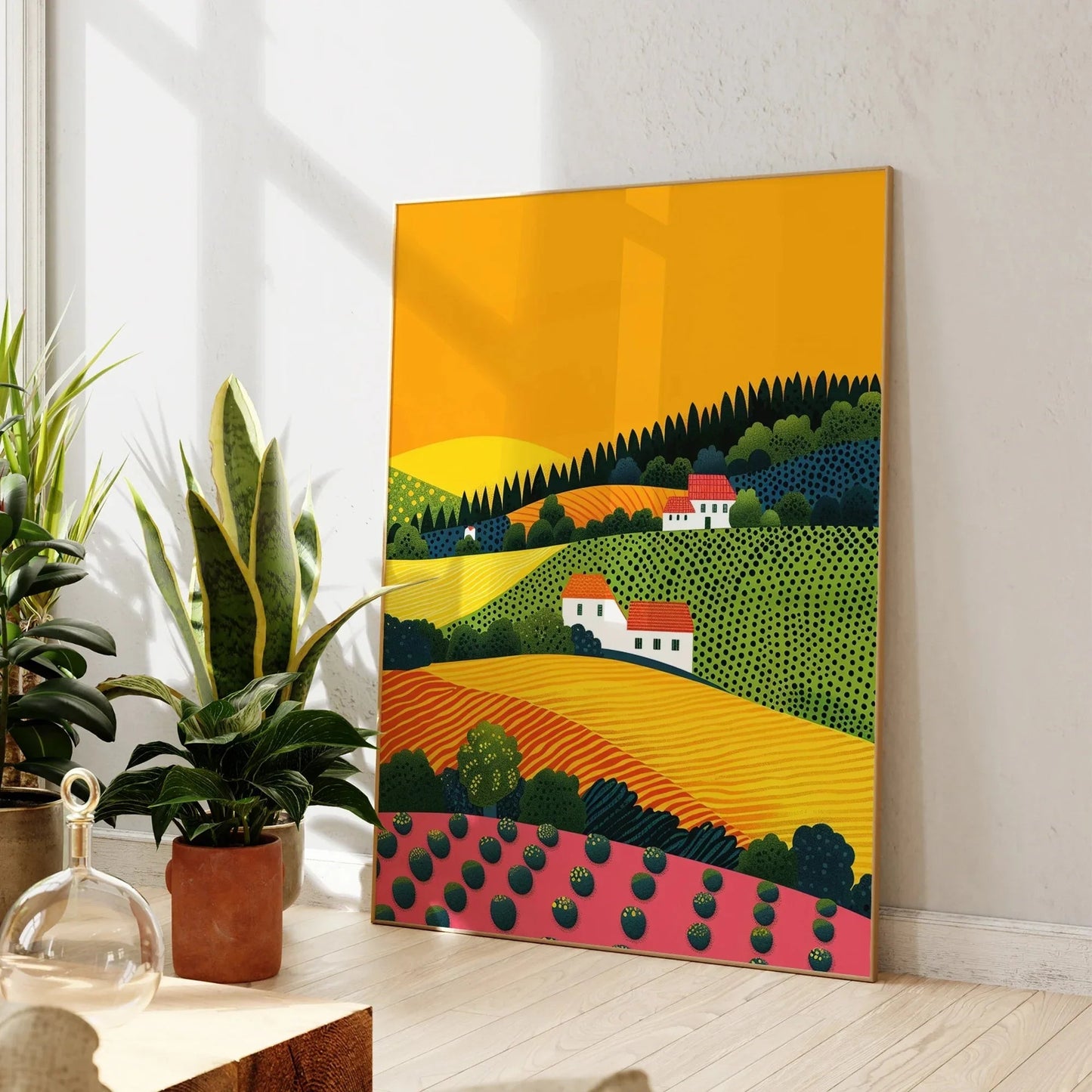 Finn Nature Landscape Canvas Print