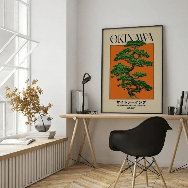 Mossstone Okinawa Canvas Poster