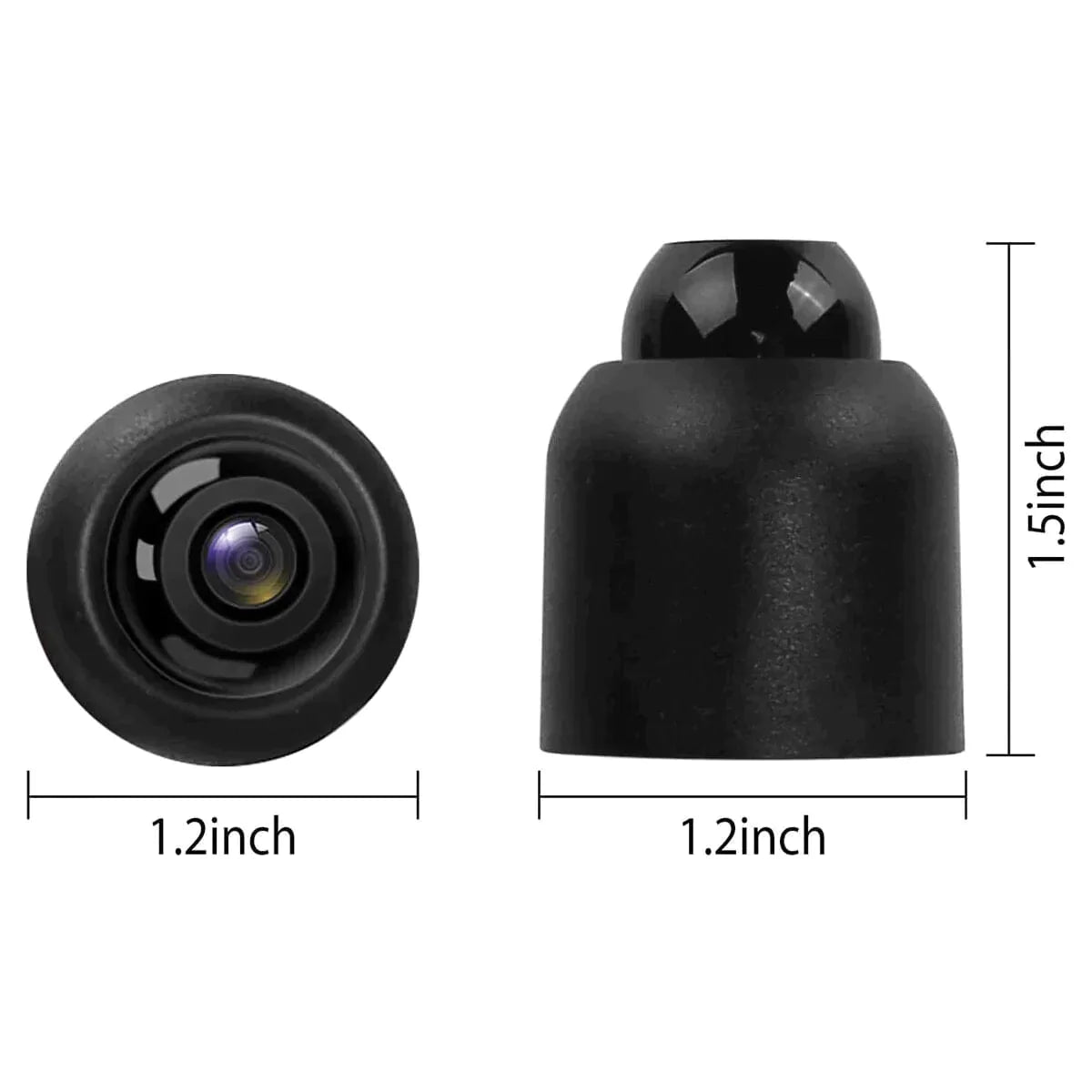 Compact Wireless Camera with Night Vision for Home Security