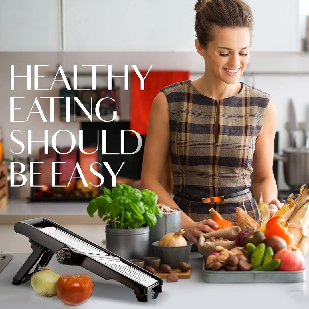 Premium Food Slicer & Safety Gloves for Efficient Vegetable Cutting