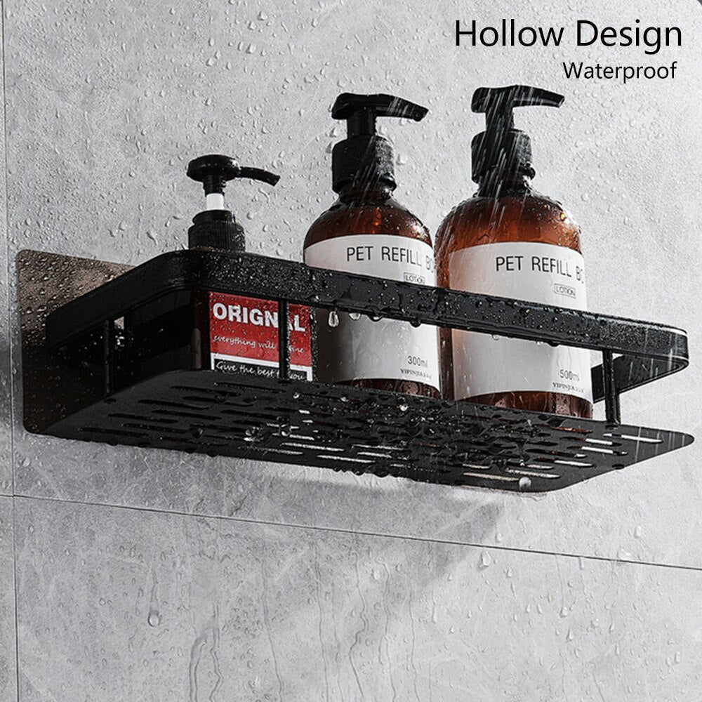 Metal Suction Cup Shelves for Bathrooms