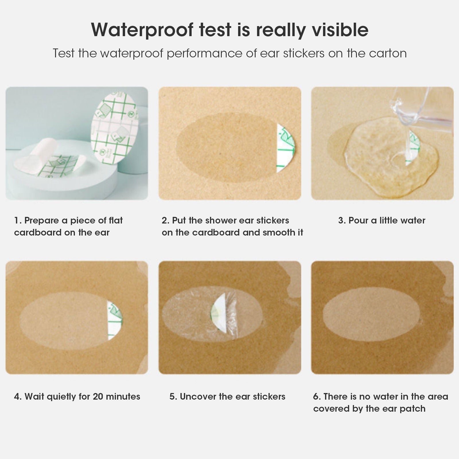 Disposable Waterproof Earplugs for Swimming and Bathing