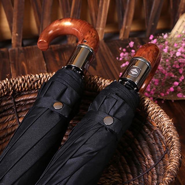 Automatic Windproof Classic English Umbrella with Premium Design