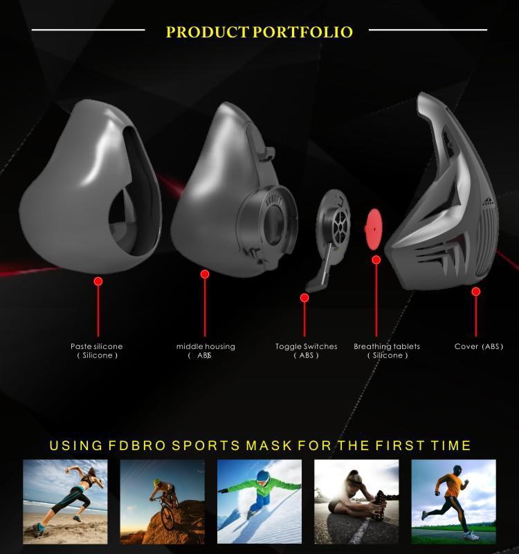 Elevation Workout Fitness Mask for Sports Training