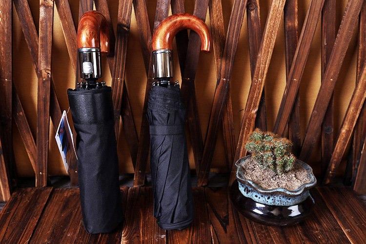 Automatic Windproof Classic English Umbrella with Premium Design