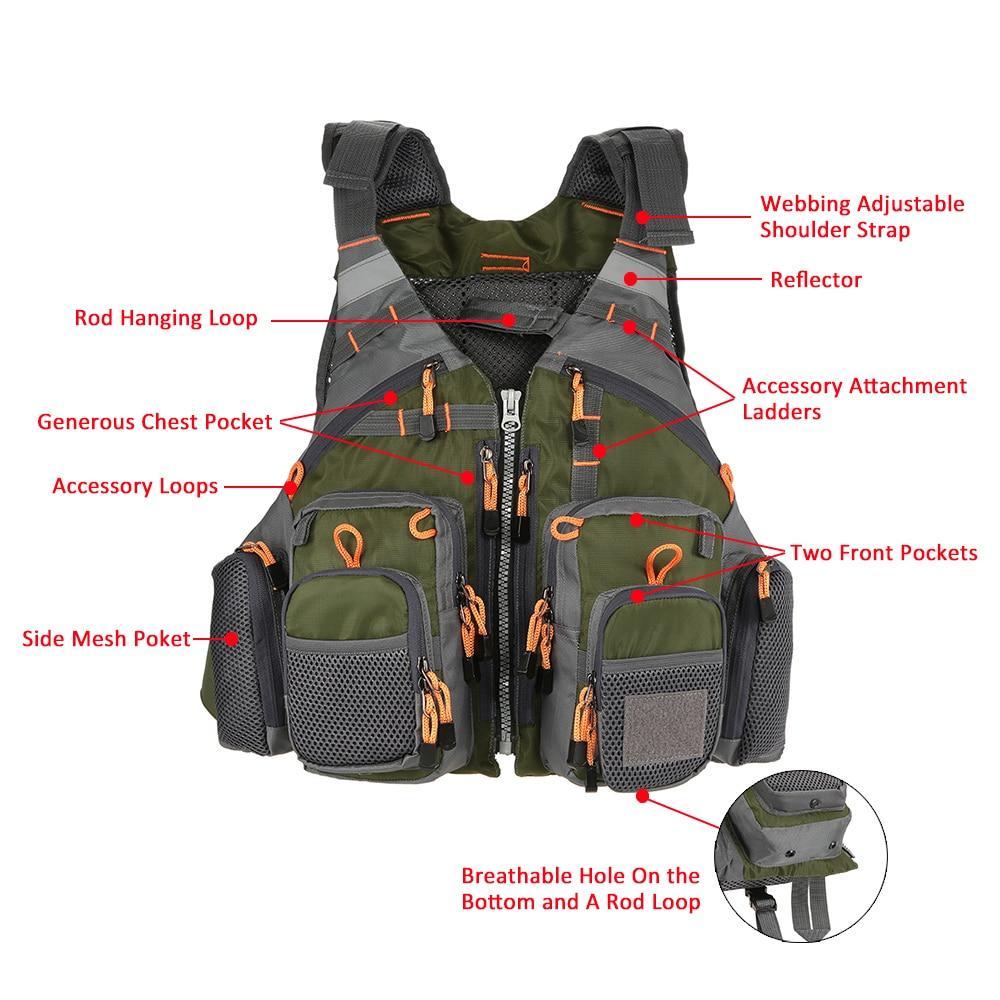 Elite Fishing Life Vest for Professional Anglers