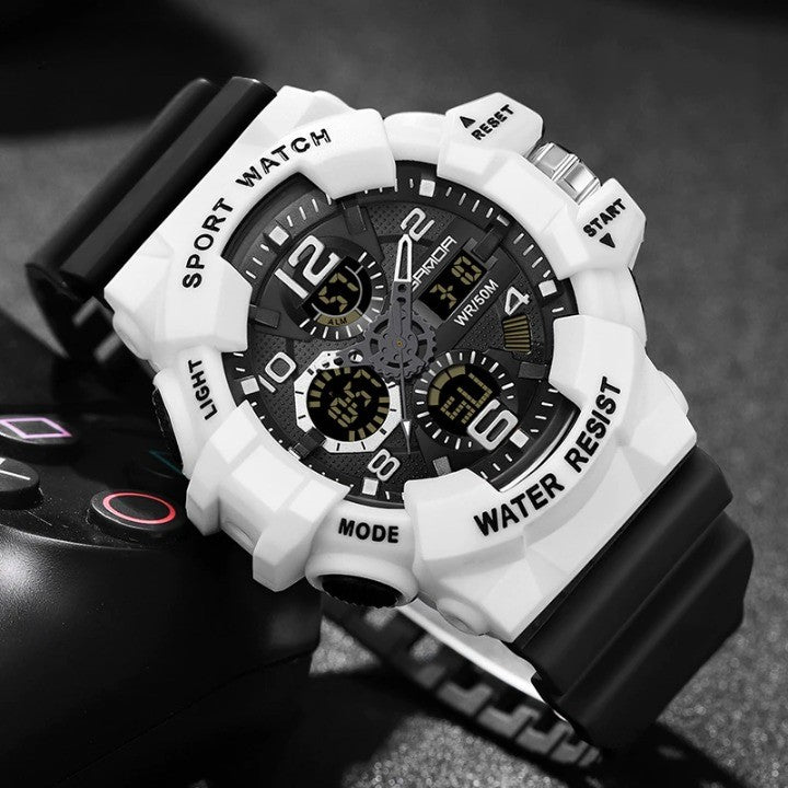 Tough Military-Grade Waterproof Digital Watch