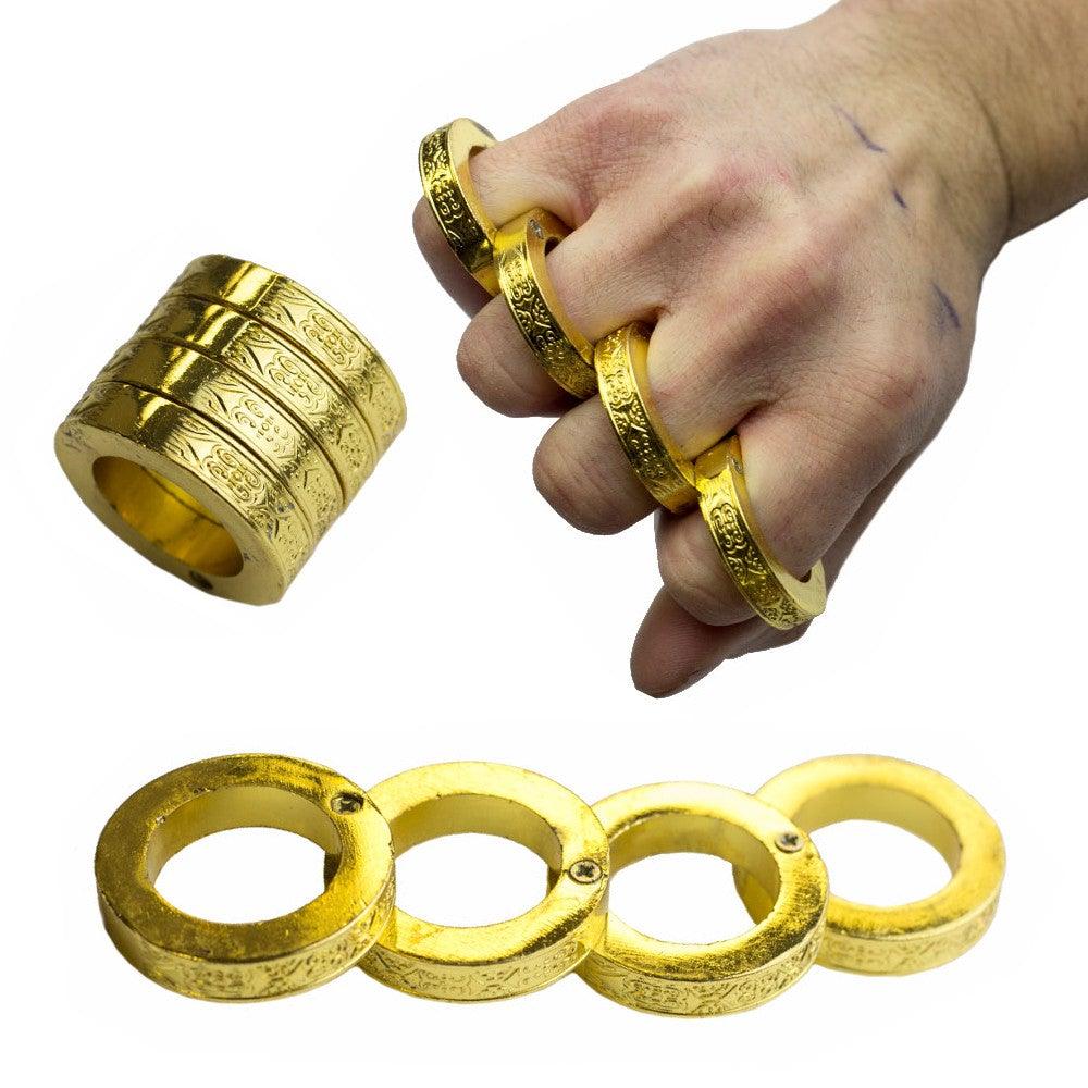 Self-Defense Stackable Rings for Personal Protection
