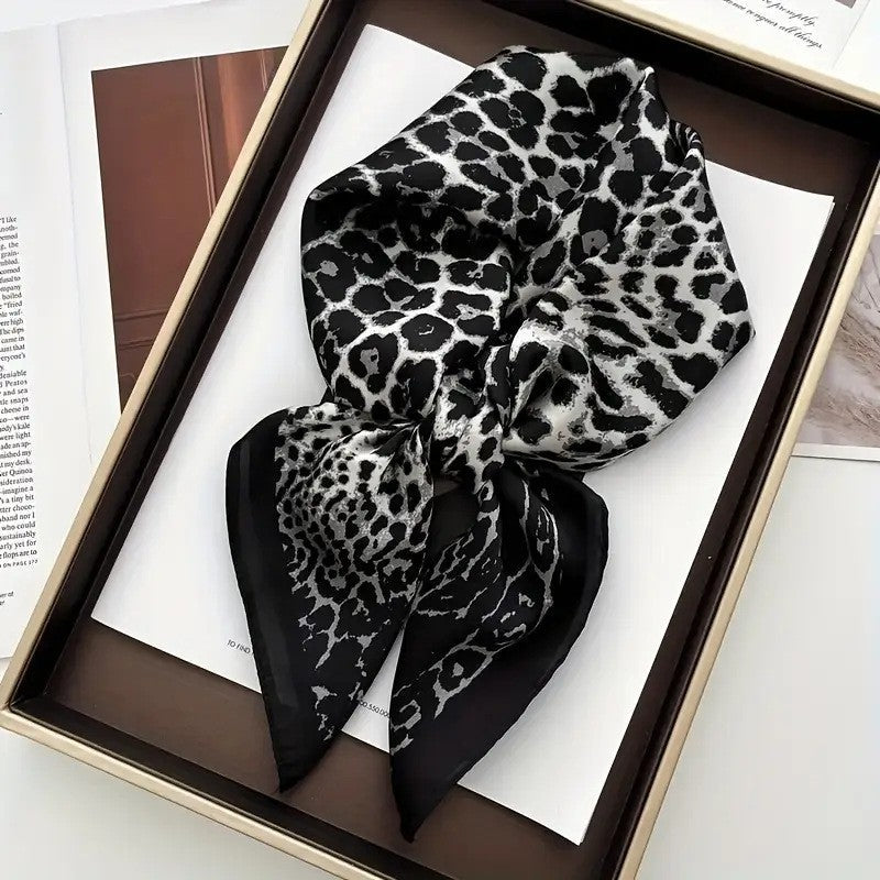 Retro Korean Style Faux Silk Fashion Scarf