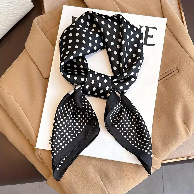 Retro Korean Style Faux Silk Fashion Scarf