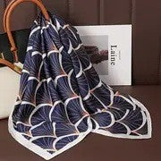 Retro Korean Style Faux Silk Fashion Scarf