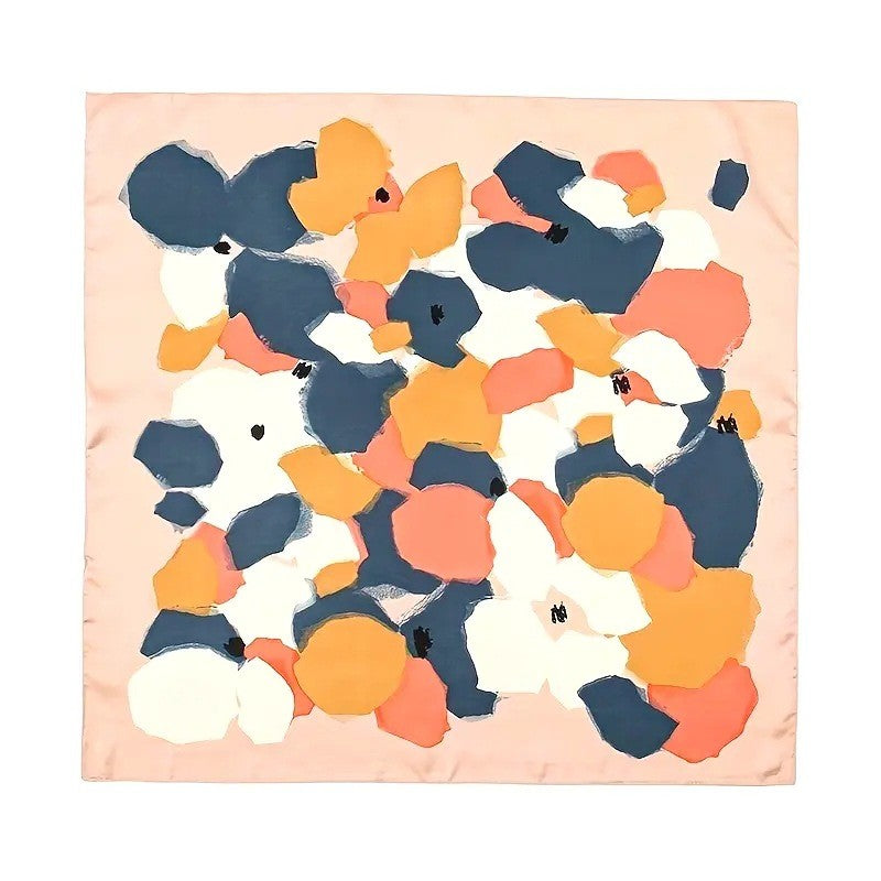 Retro Korean Style Faux Silk Fashion Scarf