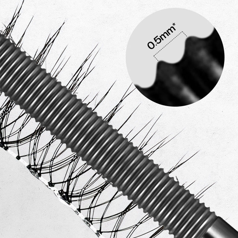 3D Curling Mascara - Waterproof & Long-lasting Metal Curlers