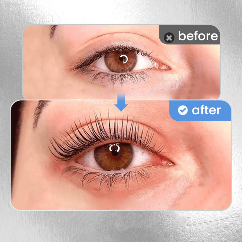 3D Curling Mascara with Metal Curlers - Long-lasting & Waterproof