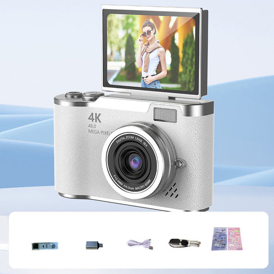 4K UHD Flip Screen Camera with High-Speed Autofocus
