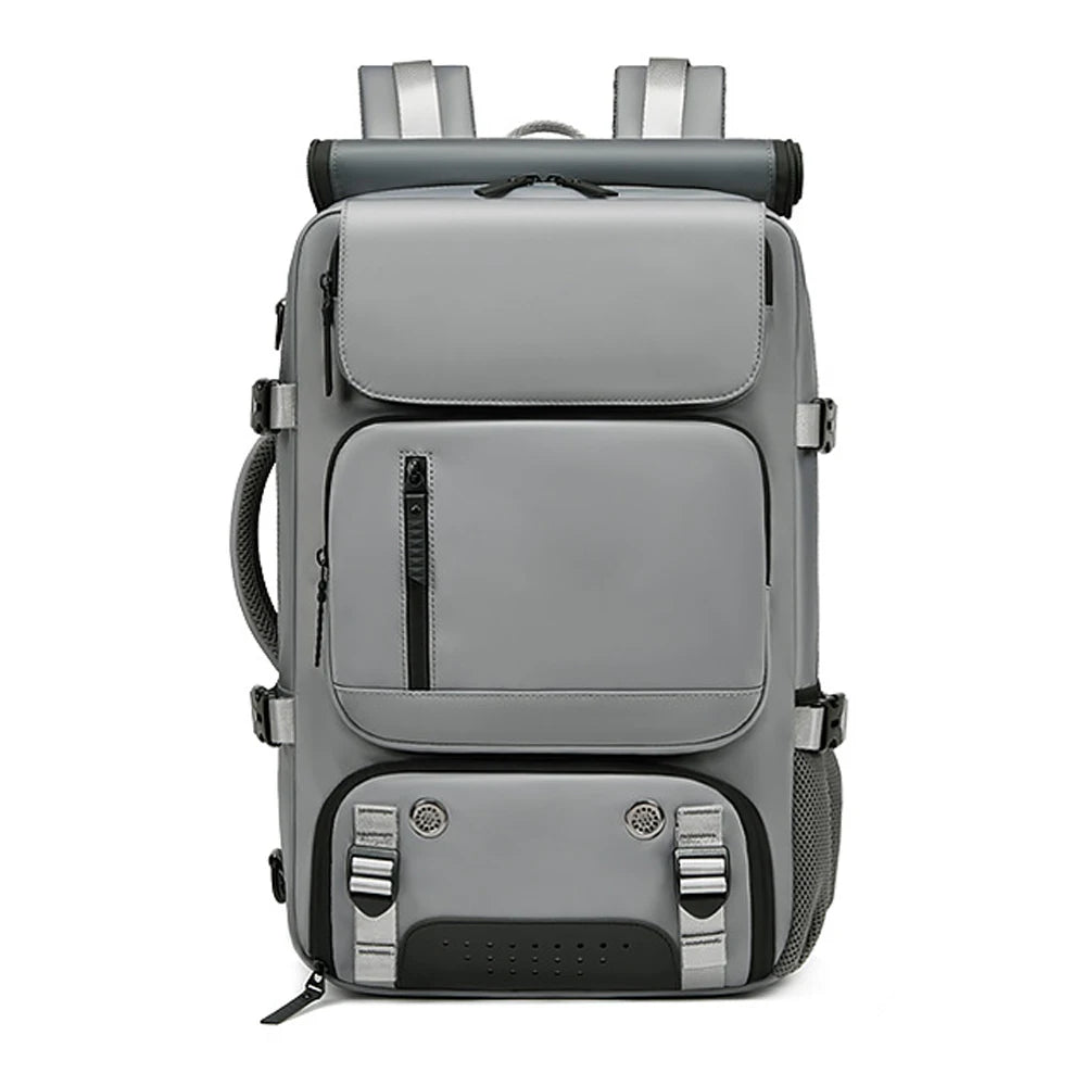 Waterproof Travel Backpack with USB, Shoe Area & Secure Pocket