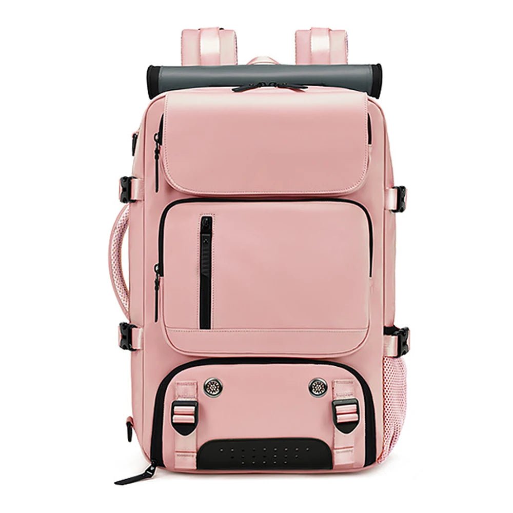 Waterproof Travel Backpack with USB, Shoe Area & Secure Pocket