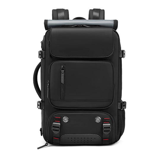 Waterproof Travel Backpack with USB, Shoe Area & Secure Pocket