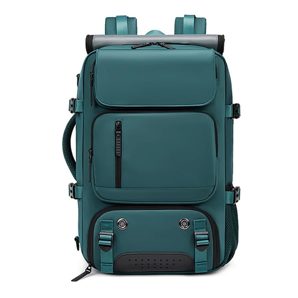 Waterproof Travel Backpack with USB, Shoe Area & Secure Pocket