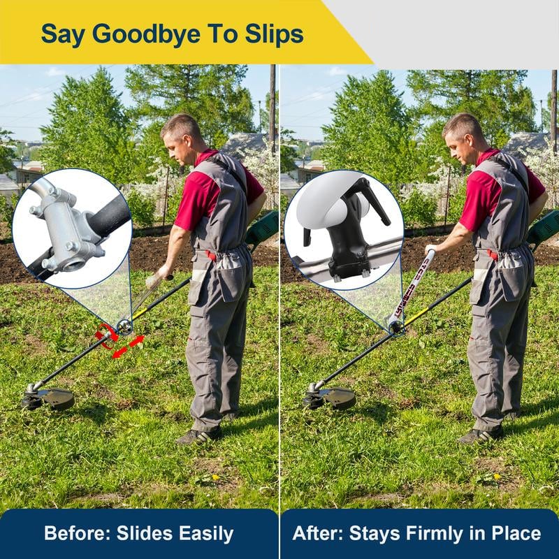 Ergonomic String Trimmer Handle Extension for Enhanced Comfort and Control