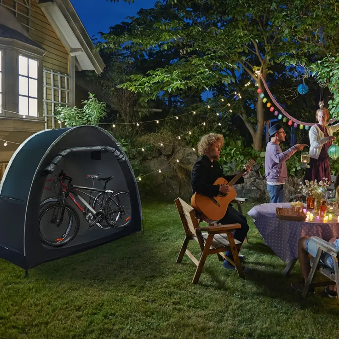 Waterproof Outdoor Tent for Two Bike Storage