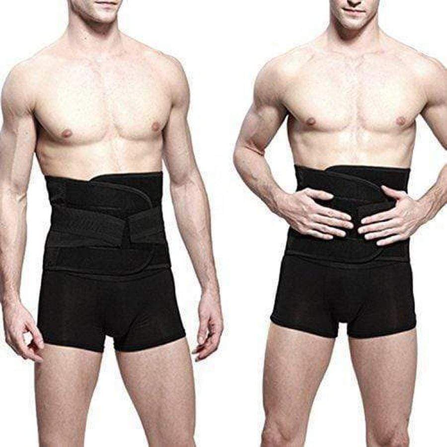 Men's Waist Trimmer Belt - Sweat-Boosting Belly Fat Burner