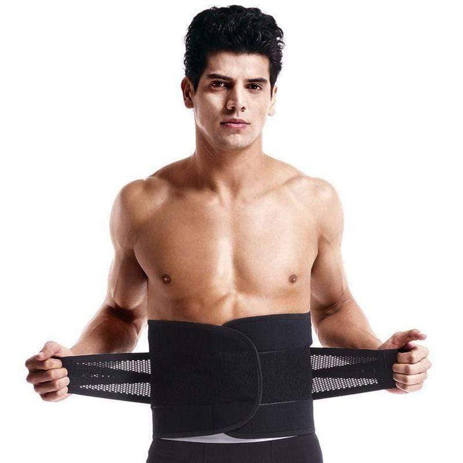 Men's Waist Trimmer Belt - Sweat-Boosting Belly Fat Burner