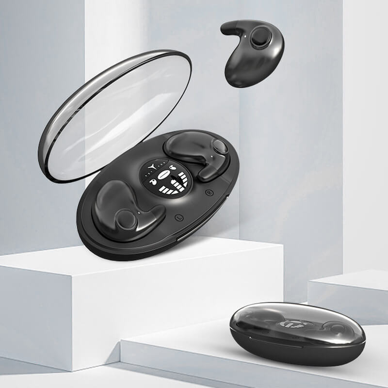 Water-Resistant Wireless Sleep Earbuds for Comfortable Overnight Use