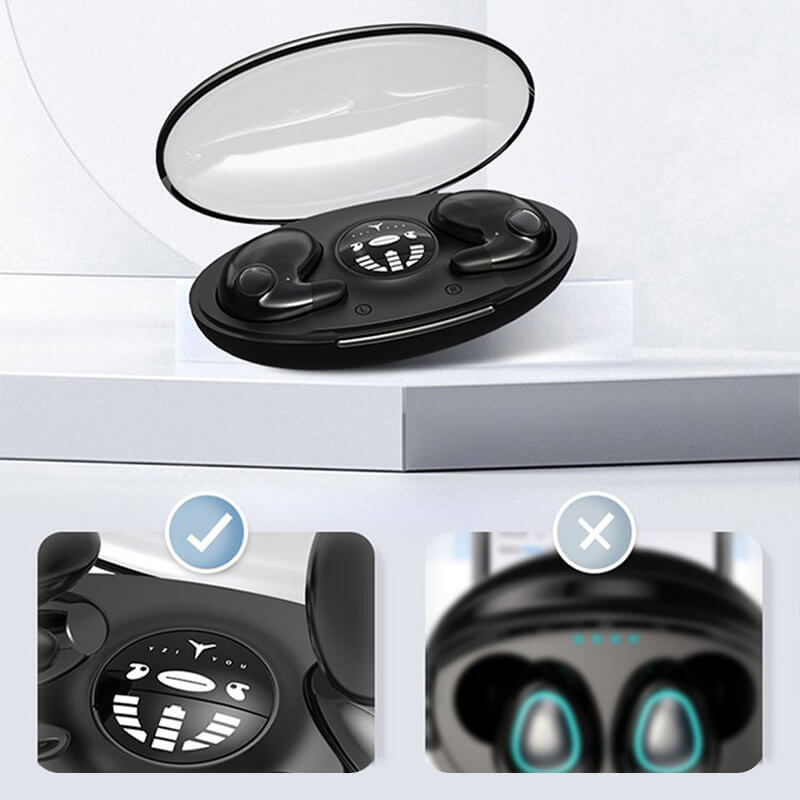 Invisible Wireless Sleep Earbuds | Waterproof IPX5, Bluetooth 5.3 for Relaxing Sleep