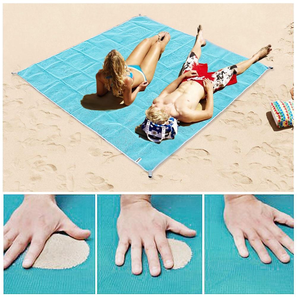 XXL Sand-Free Beach Blanket | 200x200cm Sand Mat